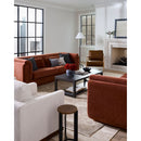 Modern European furniture - Pleated Linen Accent Floor Lamp - www.oroatrade.com