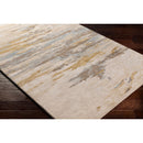 Modern European furniture - Multicolored Viscose Wool Blend Carpet - www.oroatrade.com