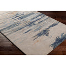 Modern European furniture - Multicolored Viscose Wool Blend Carpet - www.oroatrade.com