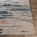 Modern European furniture - Multicolored Viscose Wool Blend Carpet - www.oroatrade.com
