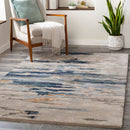 Modern European furniture - Multicolored Viscose Wool Blend Carpet - www.oroatrade.com