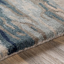 Modern European furniture - Multicolored Viscose Wool Blend Carpet - www.oroatrade.com