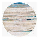Modern European furniture - Viscose Wool Blend Round Carpet - www.oroatrade.com