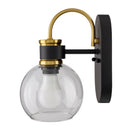 Hospitality furniture - Industrial Style Glass Wall Lamp - www.oroatrade.com