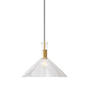 Hospitality furniture - Conical Clear Glass Pendant Lamp - www.oroatrade.com