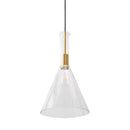 Hospitality furniture - Conical Clear Glass Pendant Lamp - www.oroatrade.com
