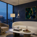 Hospitality furniture - Conical Clear Glass Pendant Lamp - www.oroatrade.com