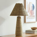 Modern European furniture - Rattan Wrapped Table Lamp - www.oroatrade.com