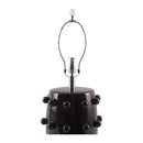 Modern European furniture - Orb Studded Ceramic Table Lamp - www.oroatrade.com