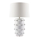 Modern European furniture - Orb Studded Ceramic Table Lamp - www.oroatrade.com