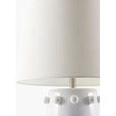 Modern European furniture - Orb Studded Ceramic Table Lamp - www.oroatrade.com