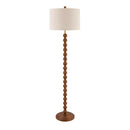 Hospitality furniture - Hand-painted Wood Accent Floor Lamp - www.oroatrade.com