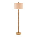 Hospitality furniture - Hand-painted Wood Accent Floor Lamp - www.oroatrade.com
