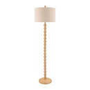 Hospitality furniture - Hand-painted Wood Accent Floor Lamp - www.oroatrade.com