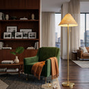 Contract furniture - Rattan Empire Shade Floor Lamp - www.oroatrade.com