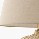Contract furniture - Beige Rattan Table Lamp - www.oroatrade.com
