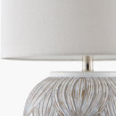 Contract furniture - White Painted Accent Table Lamp - www.oroatrade.com