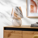 Modern European furniture - Glass Accent Table Lamp - www.oroatrade.com