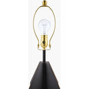 Contract furniture - Black Iron Base Table Lamp - www.oroatrade.com