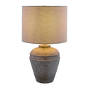 Hospitality furniture - Gray Cement Accent Table Lamp - www.oroatrade.com