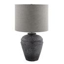 Hospitality furniture - Gray Cement Accent Table Lamp - www.oroatrade.com