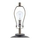 Hospitality furniture - Gray Cement Accent Table Lamp - www.oroatrade.com