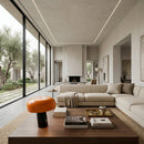 Modern European furniture - Marble Base Metal Table Lamp - www.oroatrade.com