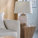 Contract furniture - Painted Terracotta Accent Table Lamp - www.oroatrade.com