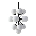 Hospitality furniture - Glass Globes 16-Light Chandelier - www.oroatrade.com