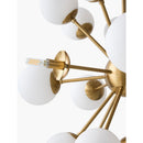 Hospitality furniture - Glass Globes 22-Light Chandelier - www.oroatrade.com