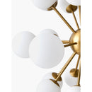 Hospitality furniture - Glass Globes 22-Light Chandelier - www.oroatrade.com