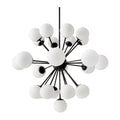 Hospitality furniture - Glass Globes 25-Light Chandelier - www.oroatrade.com