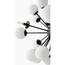 Hospitality furniture - Glass Globes 25-Light Chandelier - www.oroatrade.com