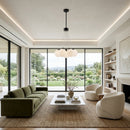 Modern European furniture - Glass Globes 7-Light Chandelier - www.oroatrade.com
