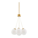 Modern European furniture - Glass Globes 7-Light Chandelier - www.oroatrade.com