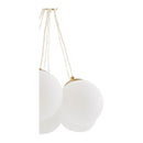 Modern European furniture - Glass Globes 7-Light Chandelier - www.oroatrade.com