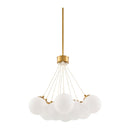 Modern European furniture - Glass Globes 11-Light Chandelier - www.oroatrade.com