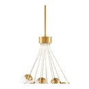 Modern European furniture - Glass Globes 11-Light Chandelier - www.oroatrade.com