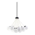 Hospitality furniture - Glass Globes 19-Light Chandelier - www.oroatrade.com