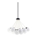 Hospitality furniture - Glass Globes 19-Light Chandelier - www.oroatrade.com