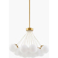 Hospitality furniture - Glass Globes 19-Light Chandelier - www.oroatrade.com