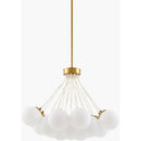 Hospitality furniture - Glass Globes 19-Light Chandelier - www.oroatrade.com