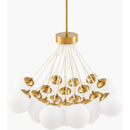 Hospitality furniture - Glass Globes 19-Light Chandelier - www.oroatrade.com