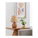 Modern European furniture - Organic Round Base Table Lamp - www.oroatrade.com