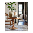 Modern European furniture - Organic Round Base Table Lamp - www.oroatrade.com