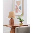 Modern European furniture - Organic Textured Base Table Lamp - www.oroatrade.com