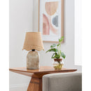 Modern European furniture - Organic Textured Base Table Lamp - www.oroatrade.com