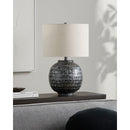 Hospitality furniture - Antiqued Black Accent Table Lamp - www.oroatrade.com