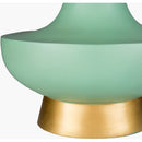 Hospitality furniture - Turquoise Base Accent Table Lamp - www.oroatrade.com
