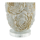 Hospitality furniture - White Inlaid Shell Table Lamp - www.oroatrade.com